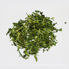 Healthy food dehydrated spinach